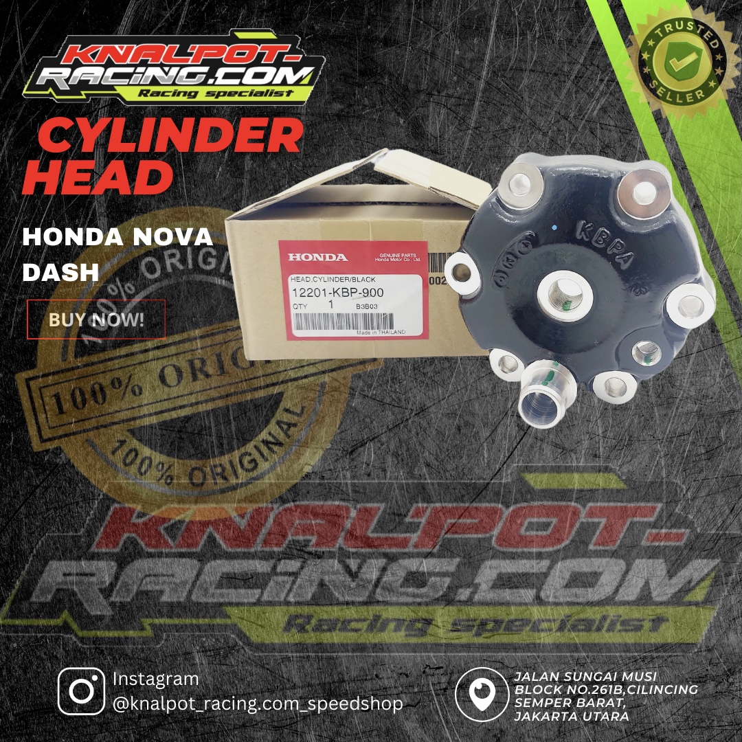 CYLINDER HEAD HONDA NOVA DASH